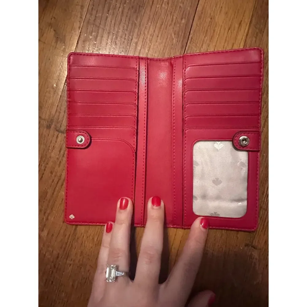 NWOT Kate Spade Cherry Lane Stacy Bifold Wallet